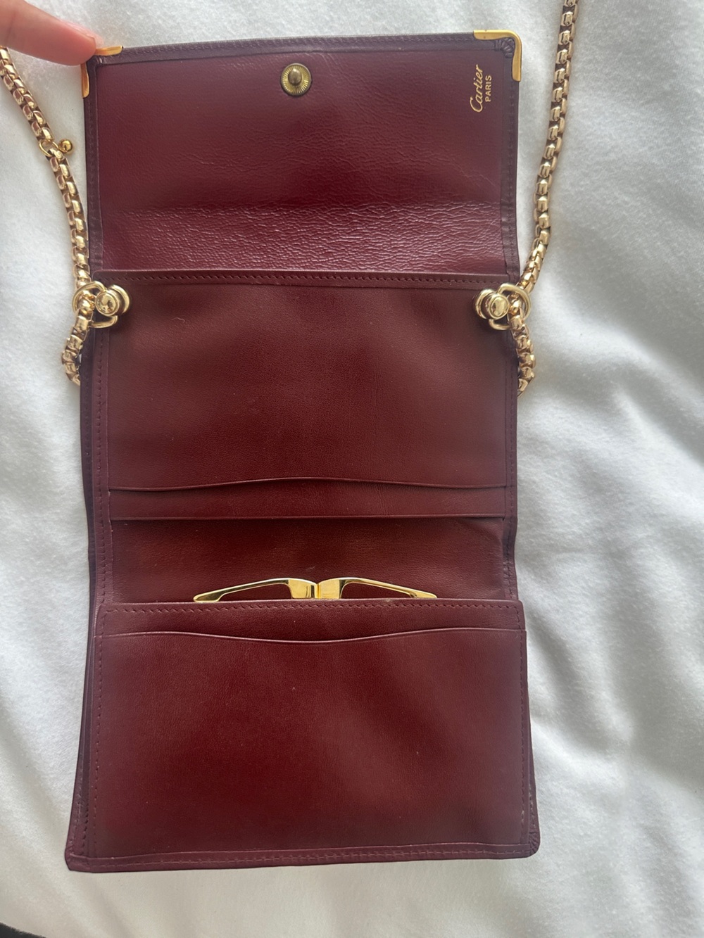 Cartier wallet on chain - Picture 5 of 16
